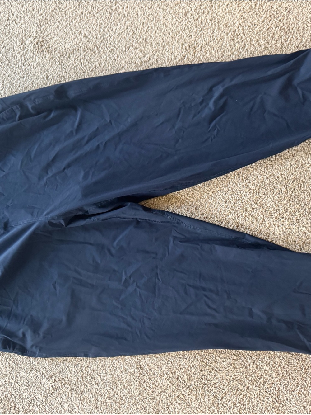 Lululemon XL Navy Studio Dance Pants Ankle Zip Athletic Joggers - Picture 3 of 4